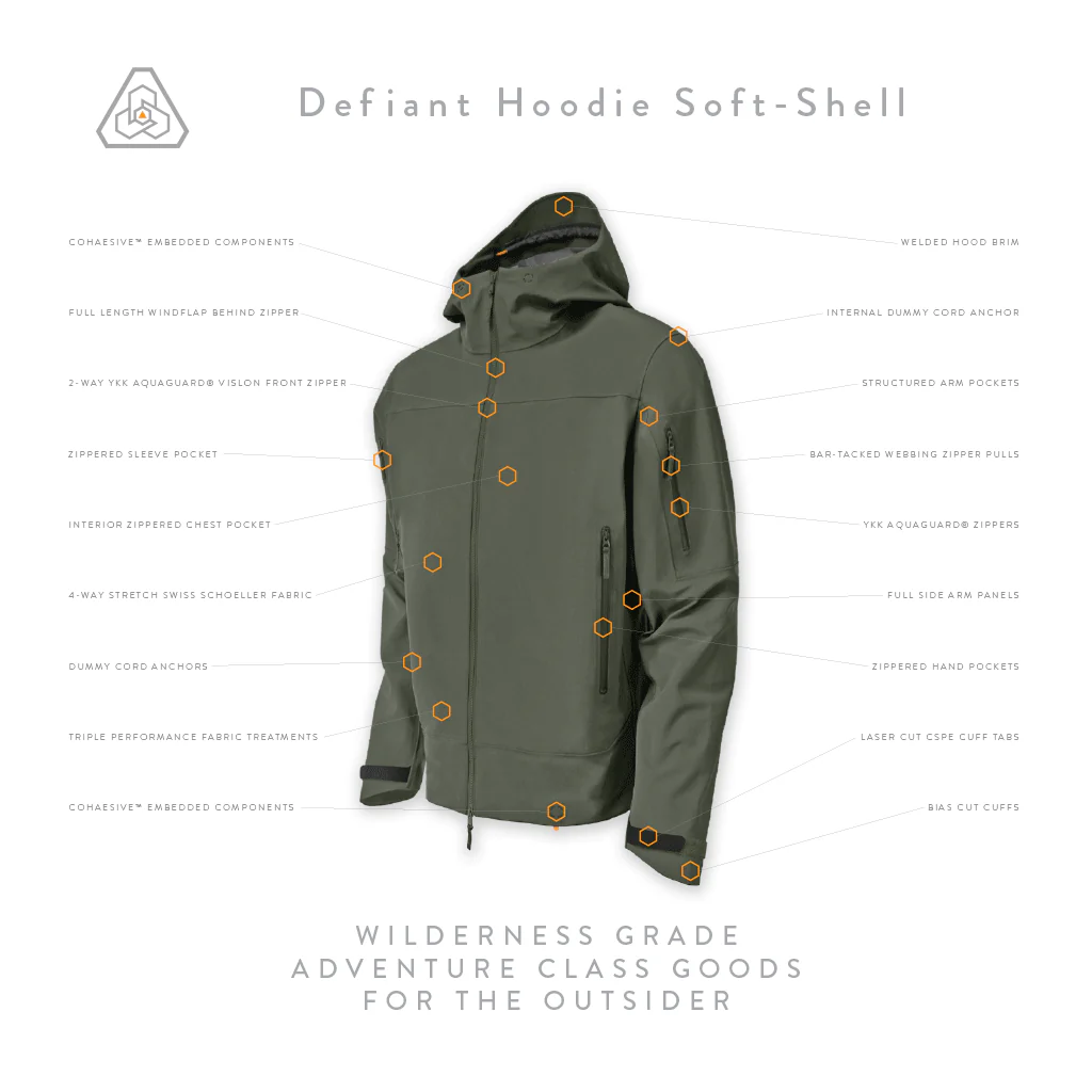 Defiant Hoodie - Rogue Green - Image 9
