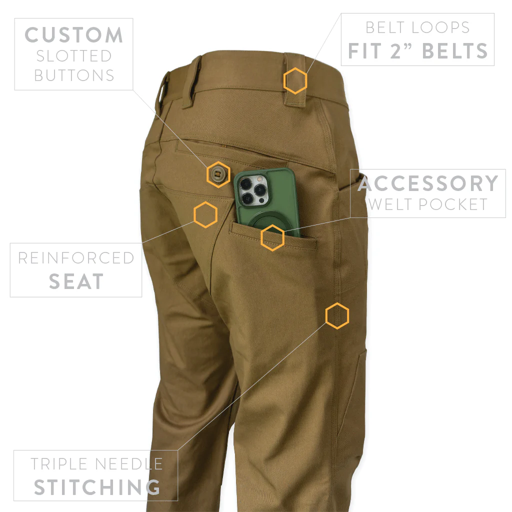 Raider Field Pant Canvas+ - ATB - Image 4