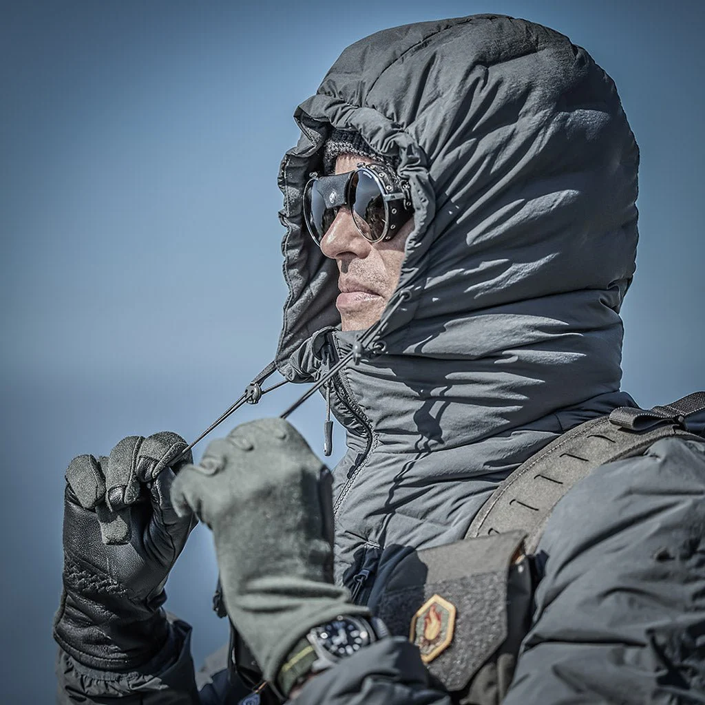 Stratus Down Hoodie - Shadow Gray - Image 6