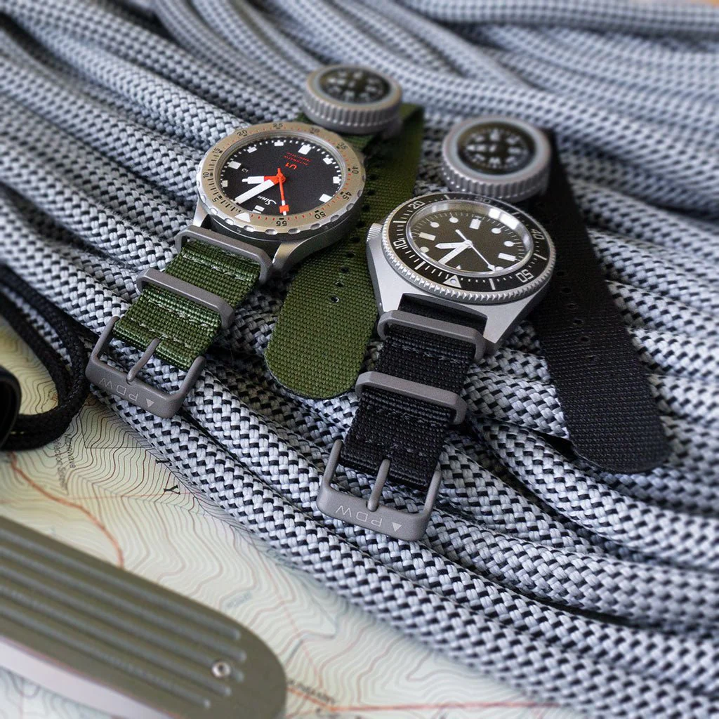 Ti-Ring Strap 22mm - OD Green - Image 3